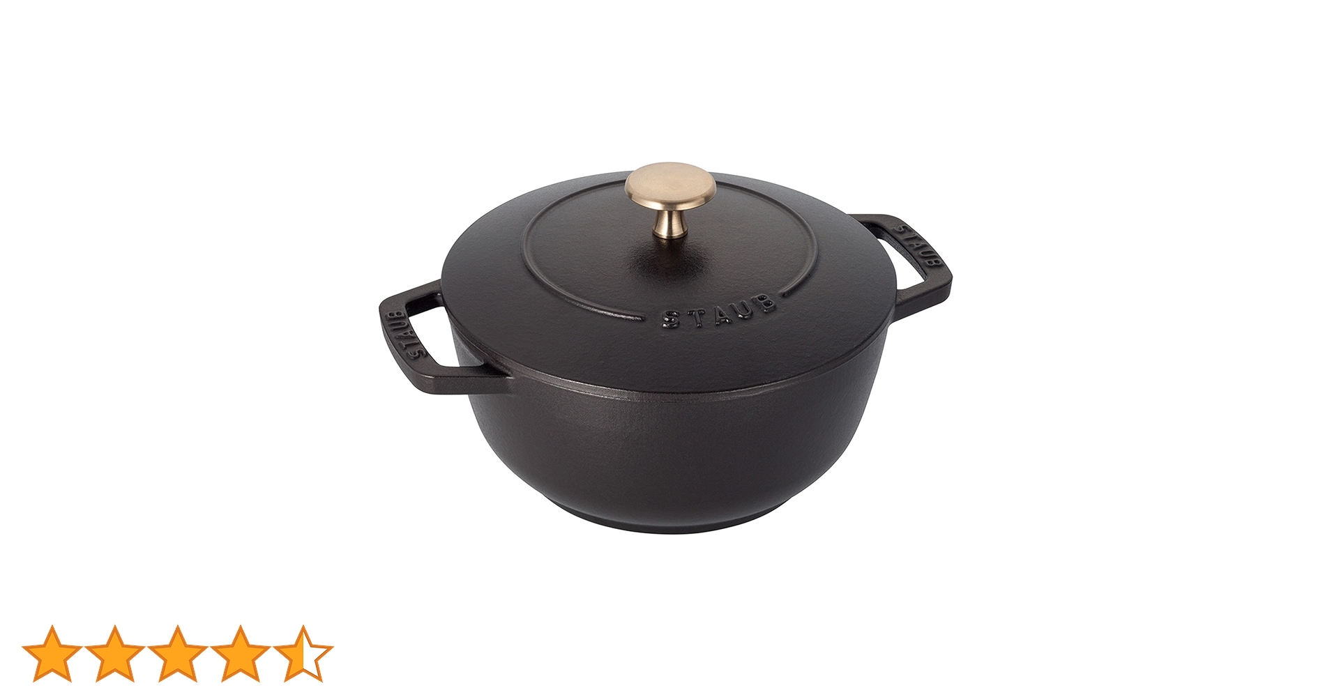 Amazon.co.jp: ストウブ(Staub) 「 ワナベ ブラック M 18cm